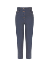 High-Waisted Mom Denim Pants